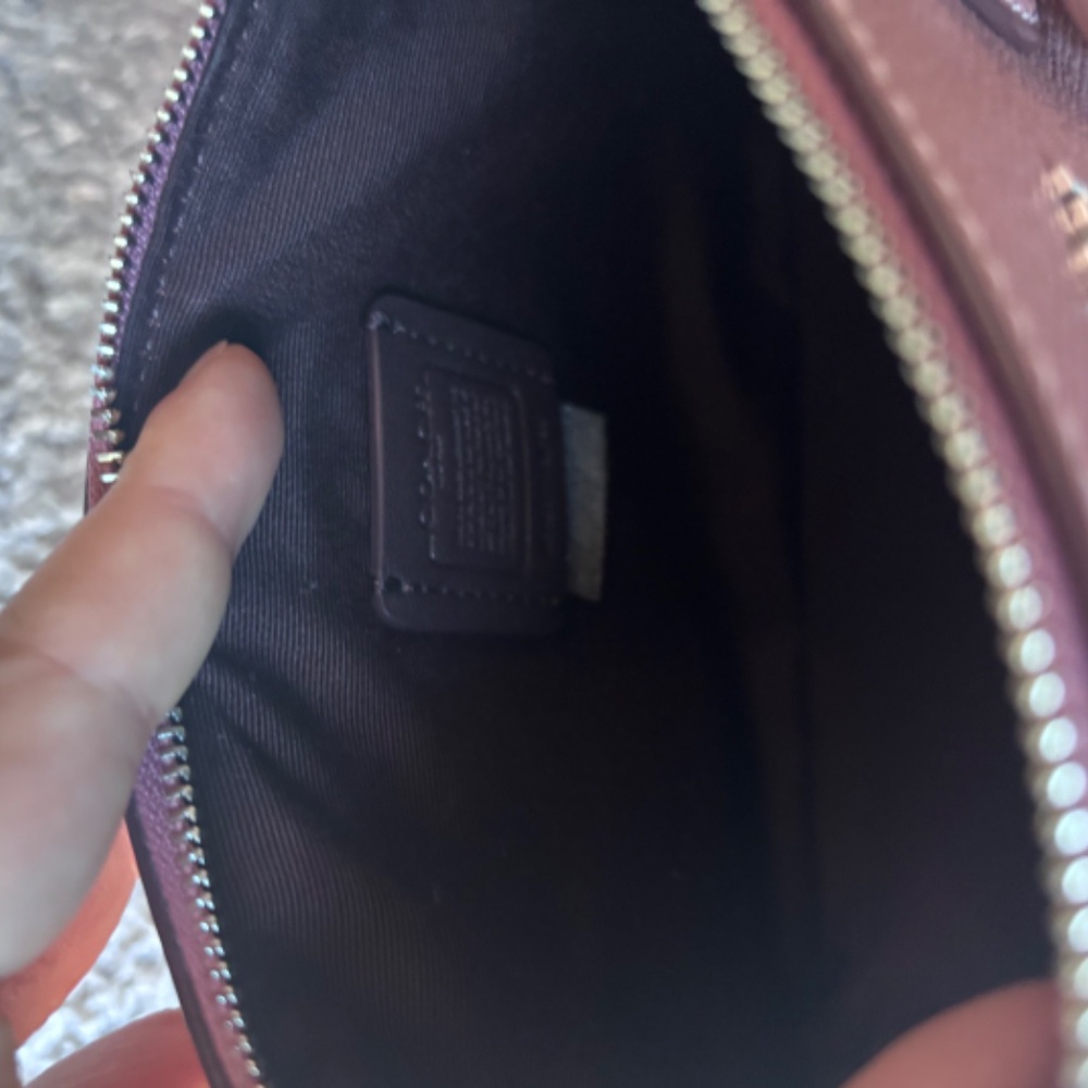 Coach Pink Shimmer Purse - Picture 4 of 4